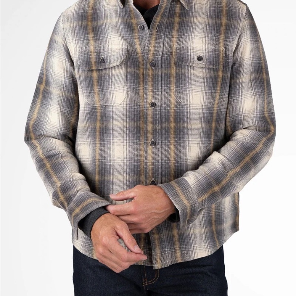 Tailor Vintage Rugged Blanket Shirt NWT Thick/Soft Mens Large Discount Shipping